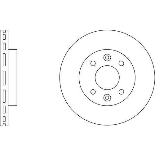 Brake discs vented for - vented,