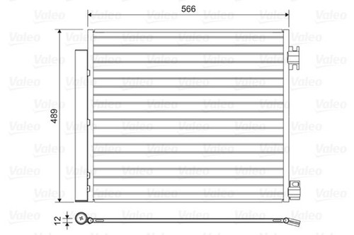 Condenser valeo 822559 for - valeo,