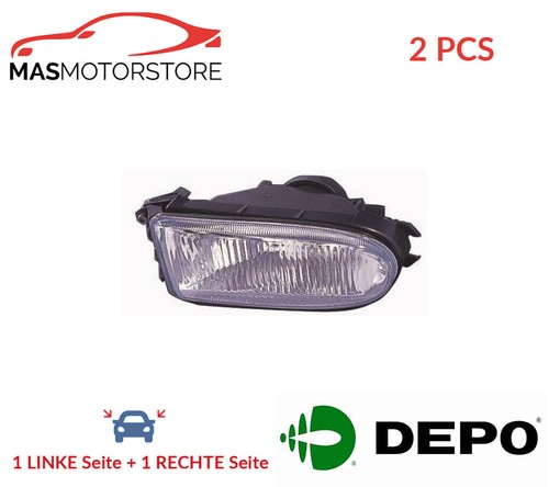 Fog lights pair set depo - fog,