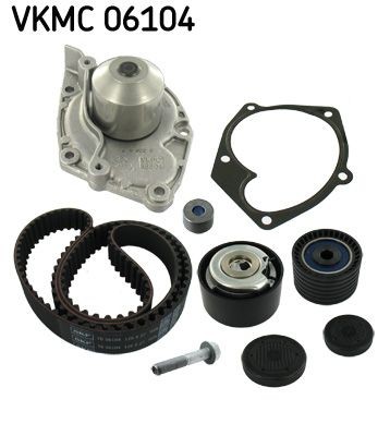 Cooling water pump timing - pump, &