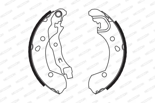 Brake shoes fsb649 ferodo for - brake,