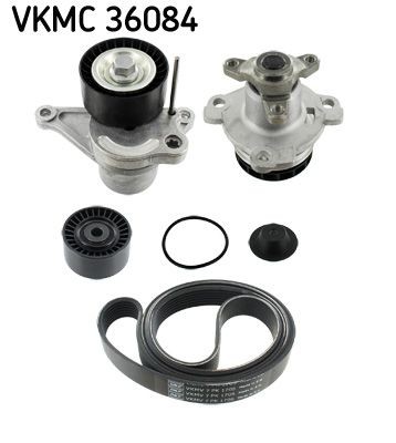 Cooling water pump - water, +