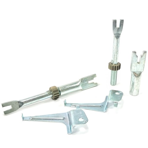 Pair brake shoe - pair, adjusters