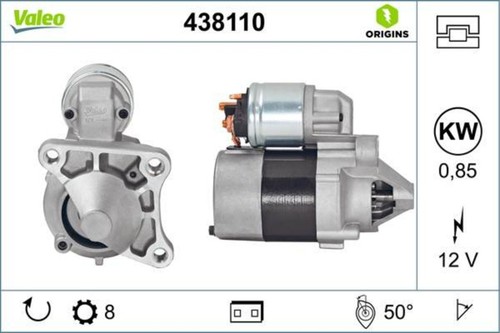 Valeo starter motor - valeo,