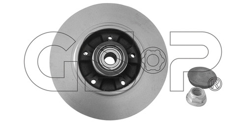 Pcs rear brake disc - disc, set
