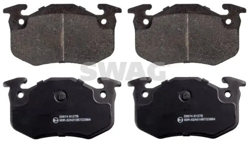 Brake pads rear axle 91 - pads,