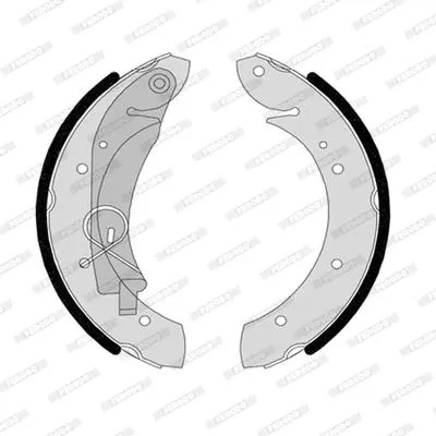 Brake shoes fsb567 - shoes,