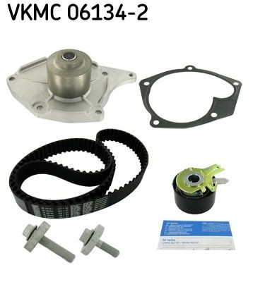 Cooling water pump timing - water, &