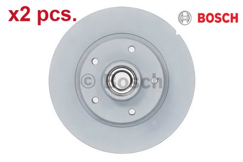 Pcs rear brake disc - rear, set