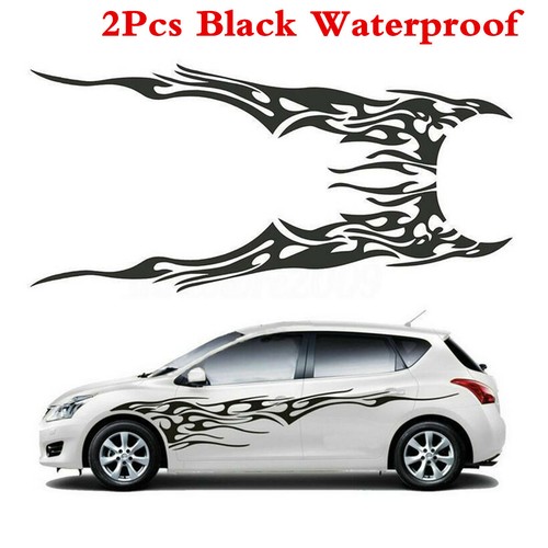 Custom flame racing car body - car,