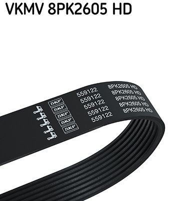 Ribbed belt skf vkmv - skf, 8pk2605