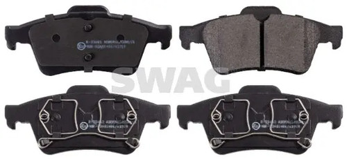 Brake pads rear - rear, 60