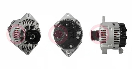 Alternator with ribbed belt - v-ribbed,